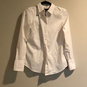 Banana Republic Riley white button up